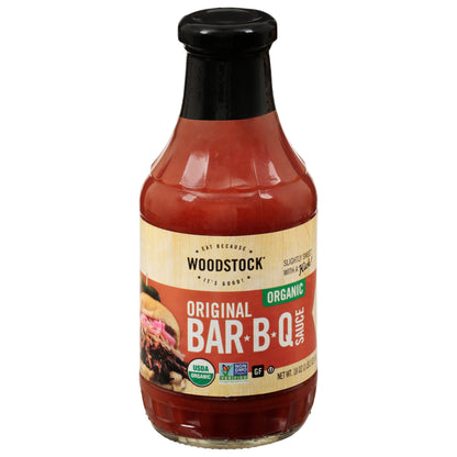 Woodstock Organic Original Bar-B-Q Sauce 18 oz