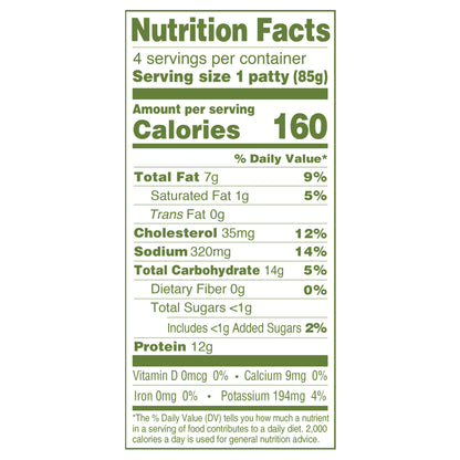 Applegate Natural Breaded Chicken Patties, 12oz (Frozen)