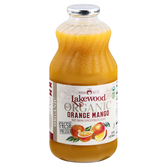 Lakewood Organic Orange Mango 100% Juice 32 oz