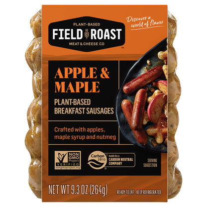 Field Roast Apple & Maple Plant-Based Breakfast Sausage 9.31 oz