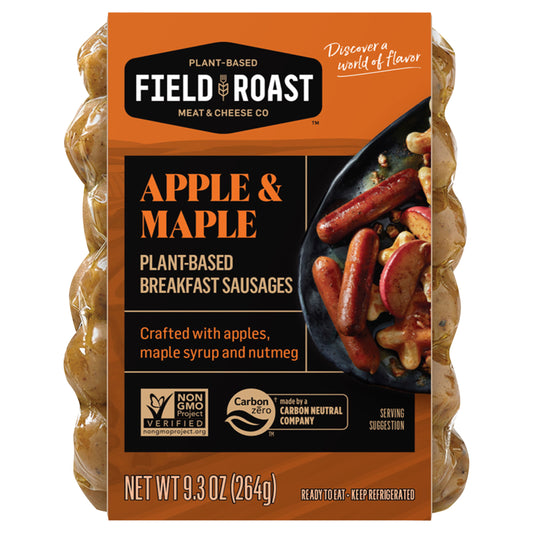 Field Roast Apple & Maple Plant-Based Breakfast Sausage 9.31 oz