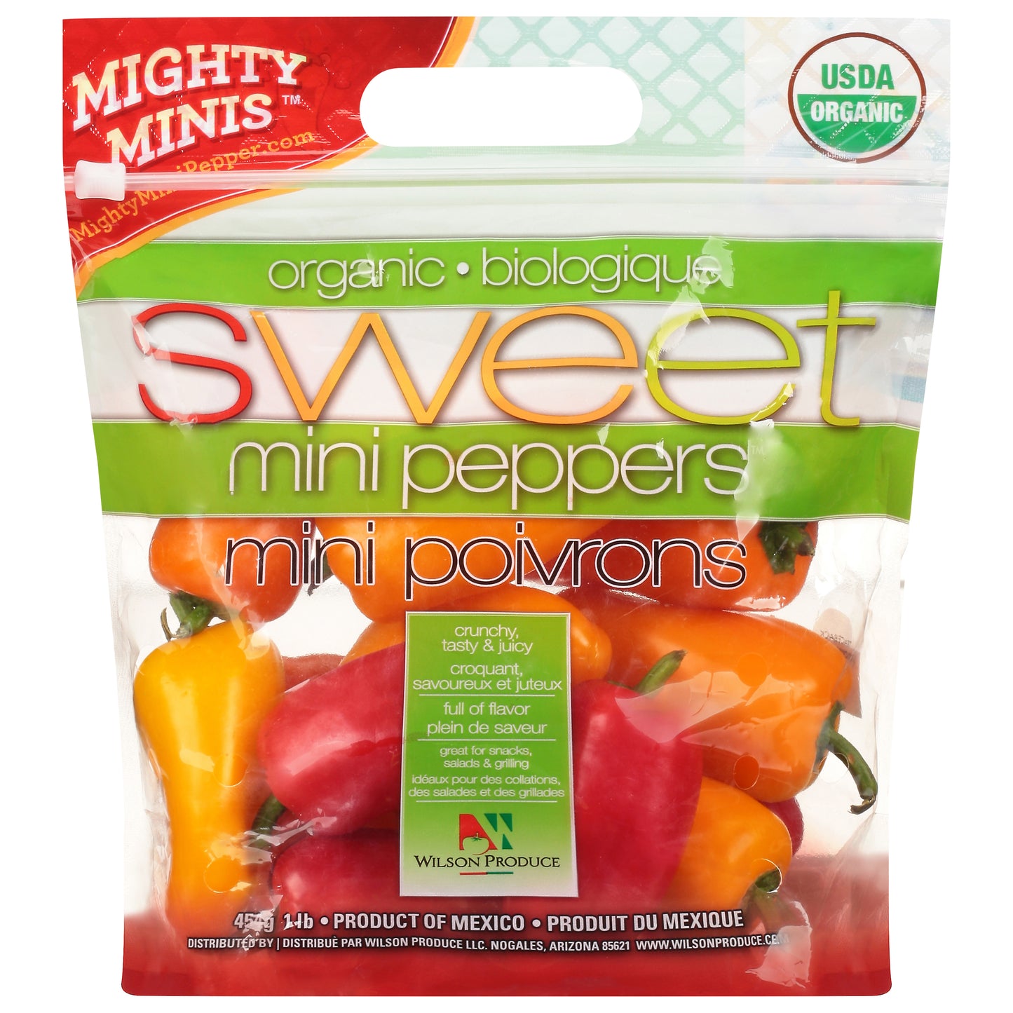 Mighty Minis Organic Sweet Peppers Mini 1 lb
