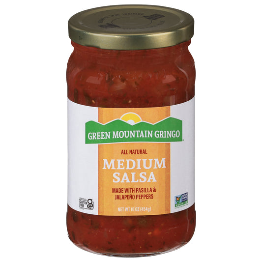Green Mountain Gringo Medium Salsa 16 oz