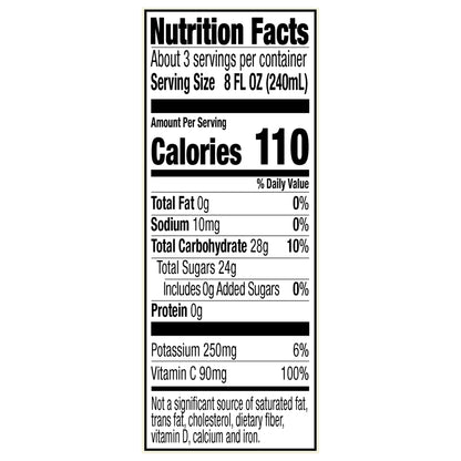 RW Knudsen Family Sparkling Crisp Apple 100% Apple Juice 25.4 fl oz