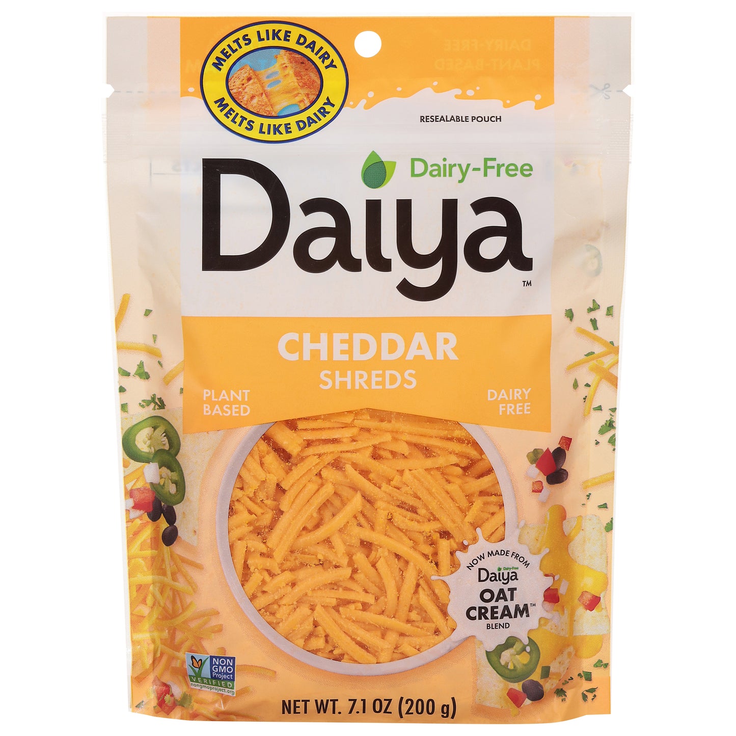 Daiya Dairy-Free Cheddar Cheese Shreds 7.1 oz