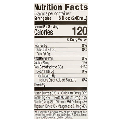 Lakewood Organic Fresh Pressed Pure Apple Juice 32 oz