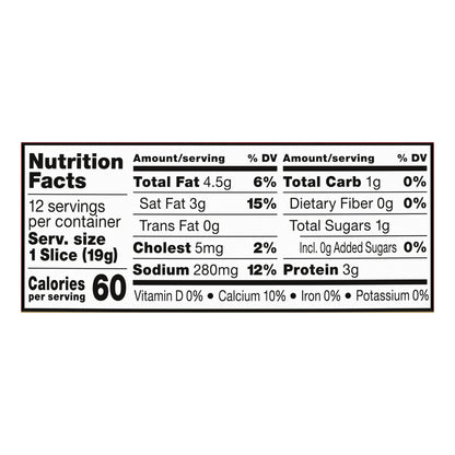 Horizon Organic American Cheese Slices, 8 oz. Pack, 12 Slices