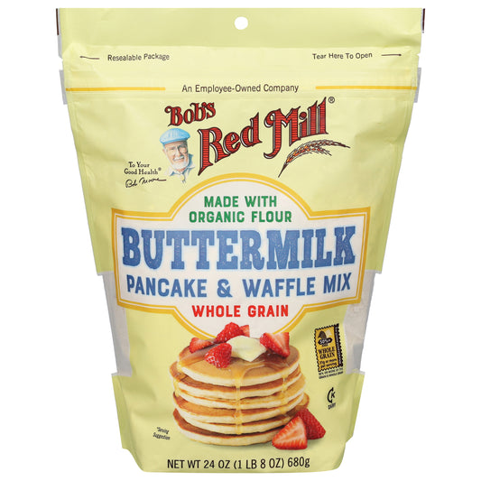Bob's Red Mill Whole Grain Buttermilk Pancake & Waffle Mix 24 oz