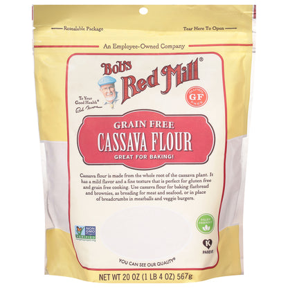 Bob's Red Mill Grain Free Cassava Flour 20 oz