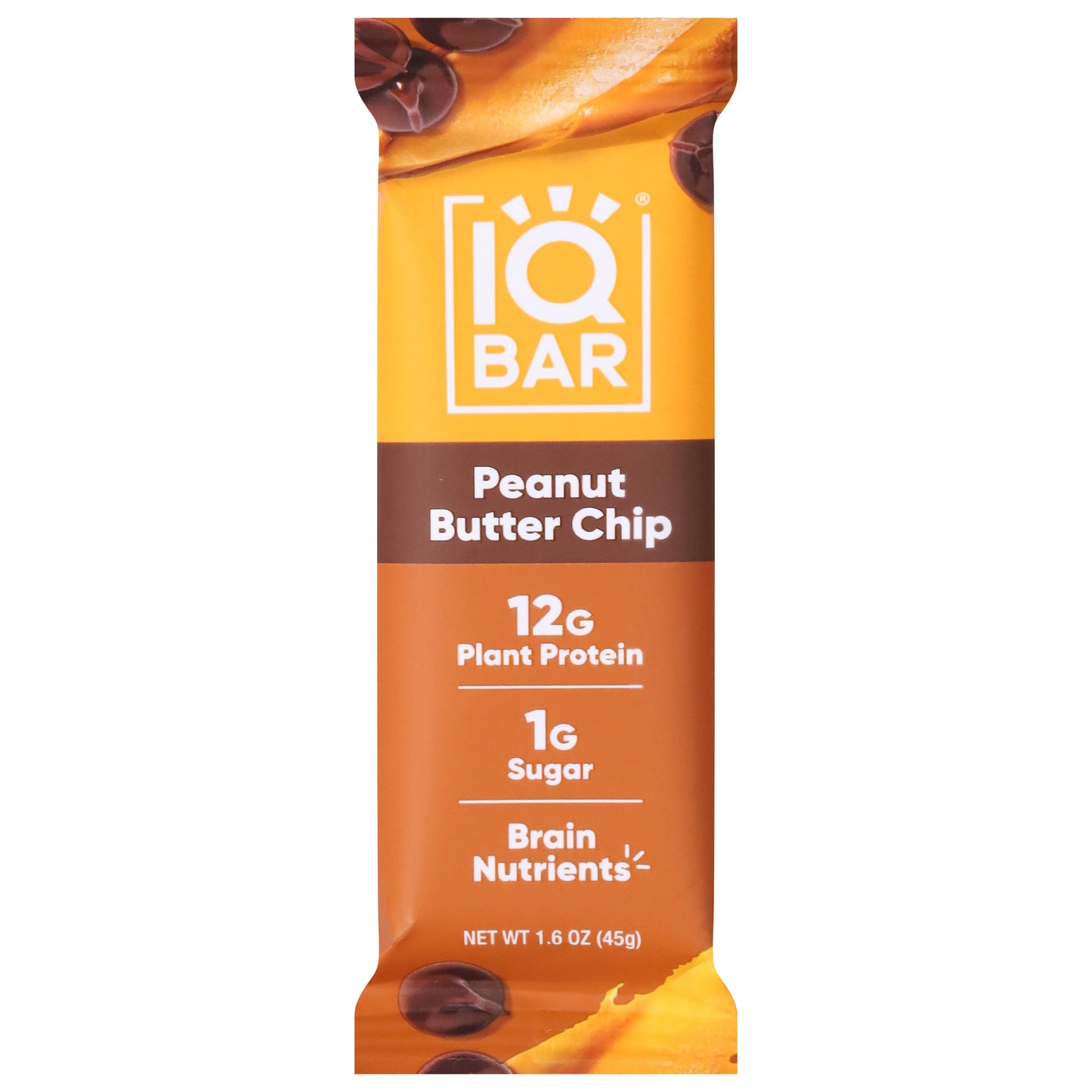 IQBar Peanut Butter Chip Bars 1.6 oz