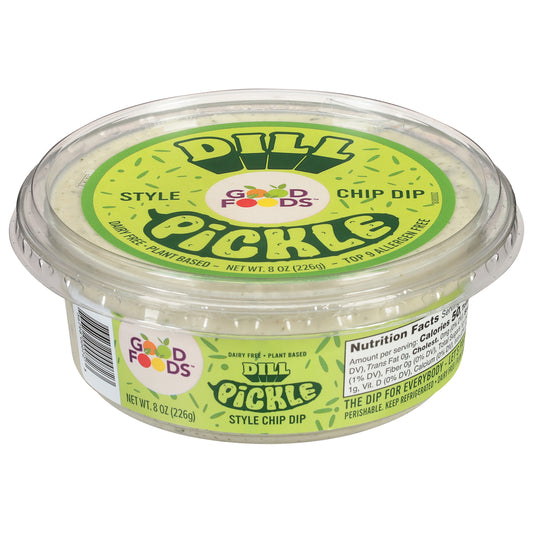 Good Foods Dill Pickle Style Chip Dip 8 oz