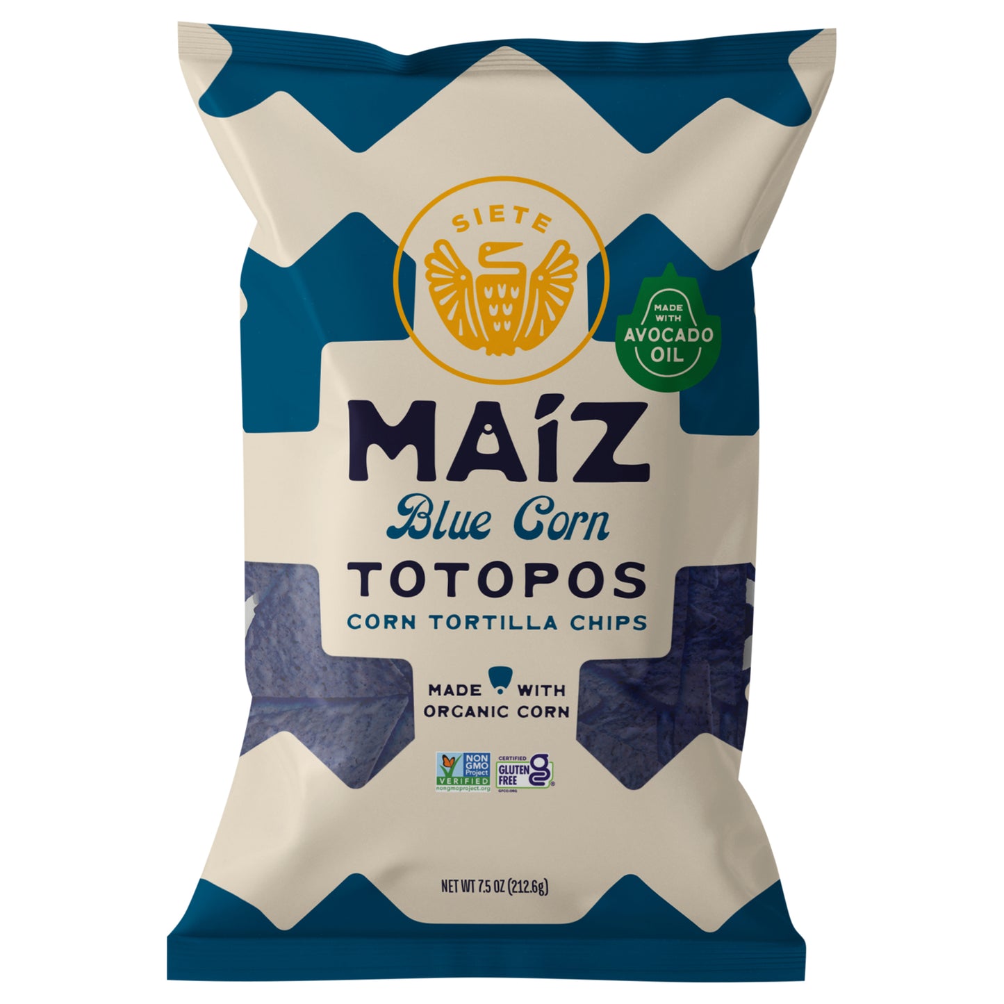 Siete 7.5oz Sea Salt Blue Corn Tortilla Chip