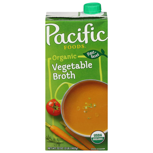 Pacific Foods Organic Vegetable Broth 32 oz