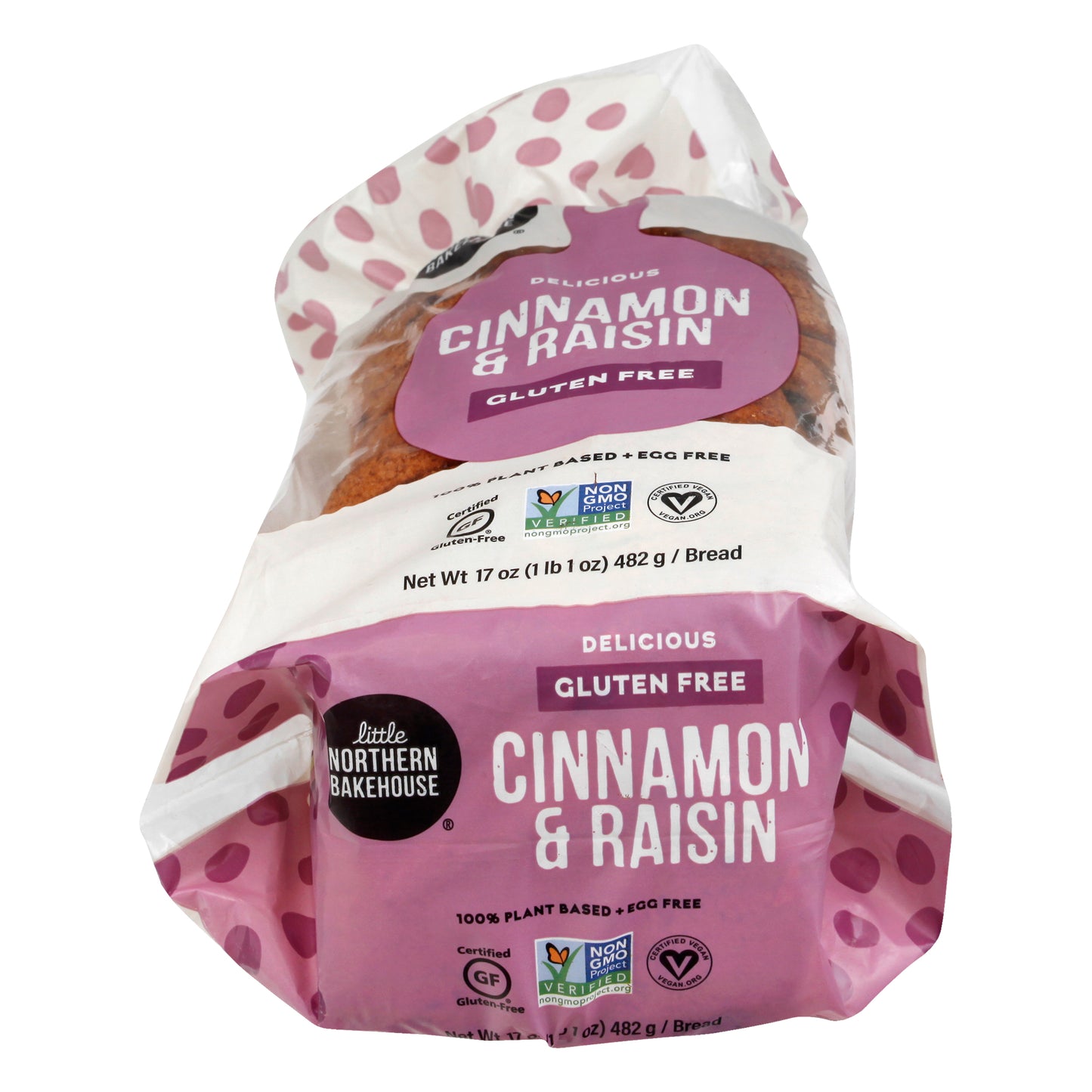 Little Northern Bakehouse Gluten Free Cinnamon & Raisin Bread 17 oz