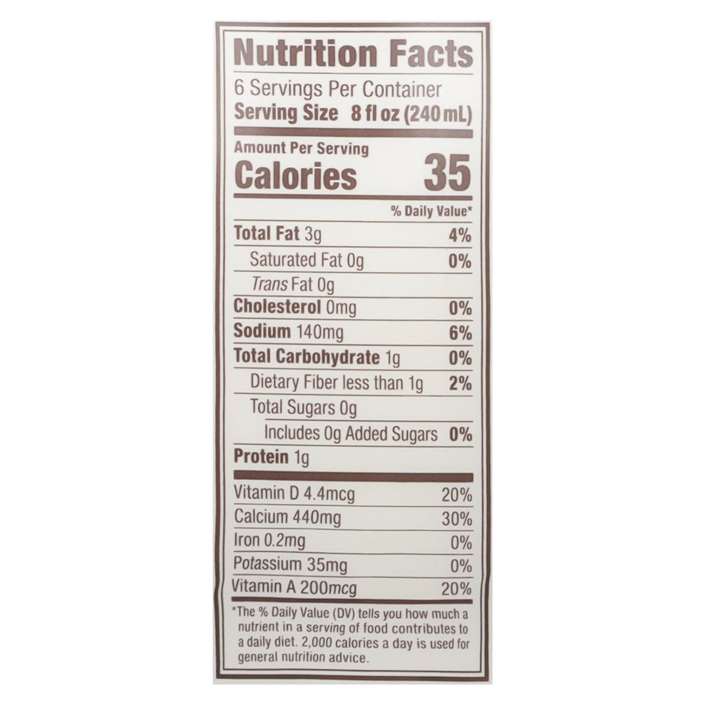 Califia Farms Unsweetened Almondmilk 48 fl oz