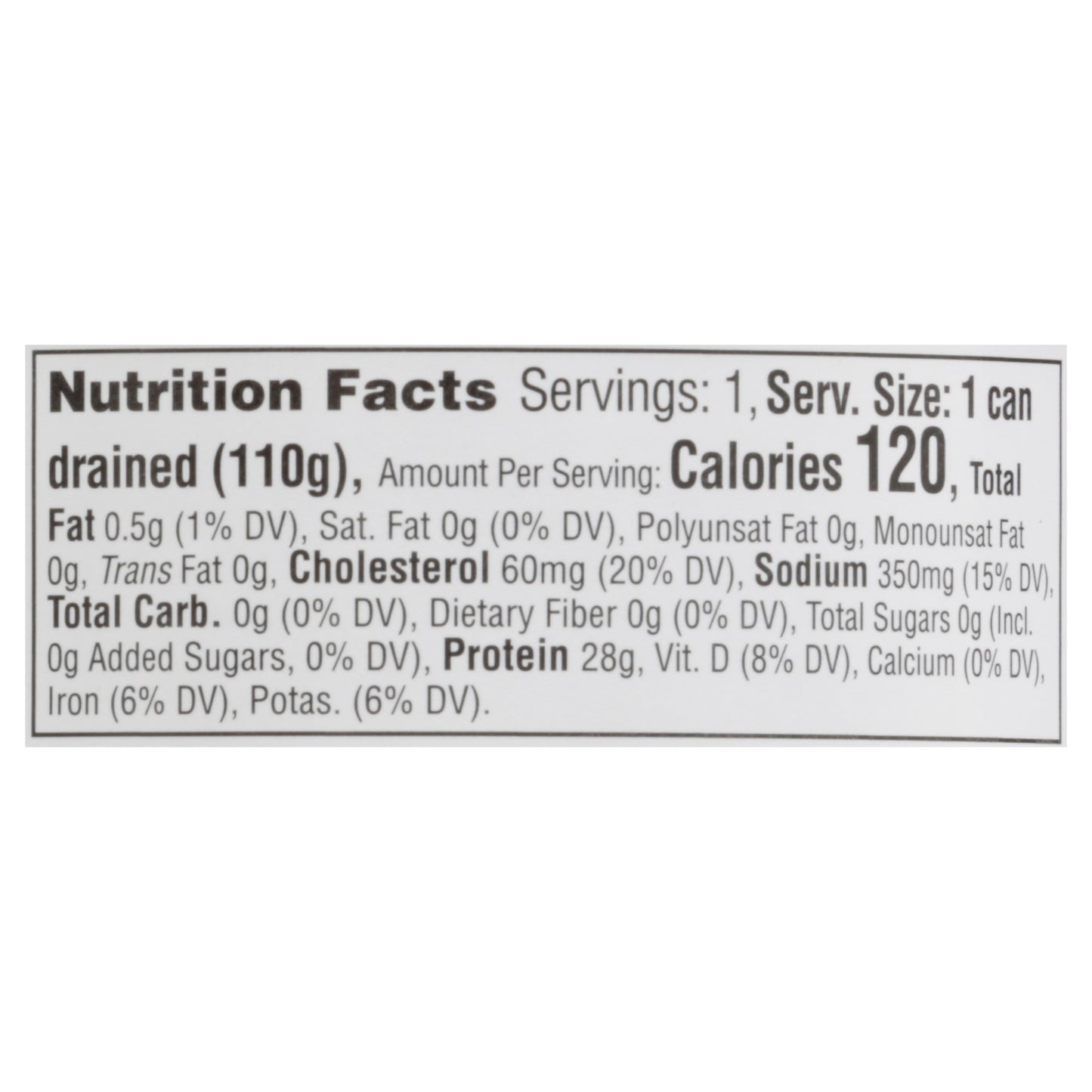 Field Day Salted Chunk Wild Caught Light Skipjack 5 oz