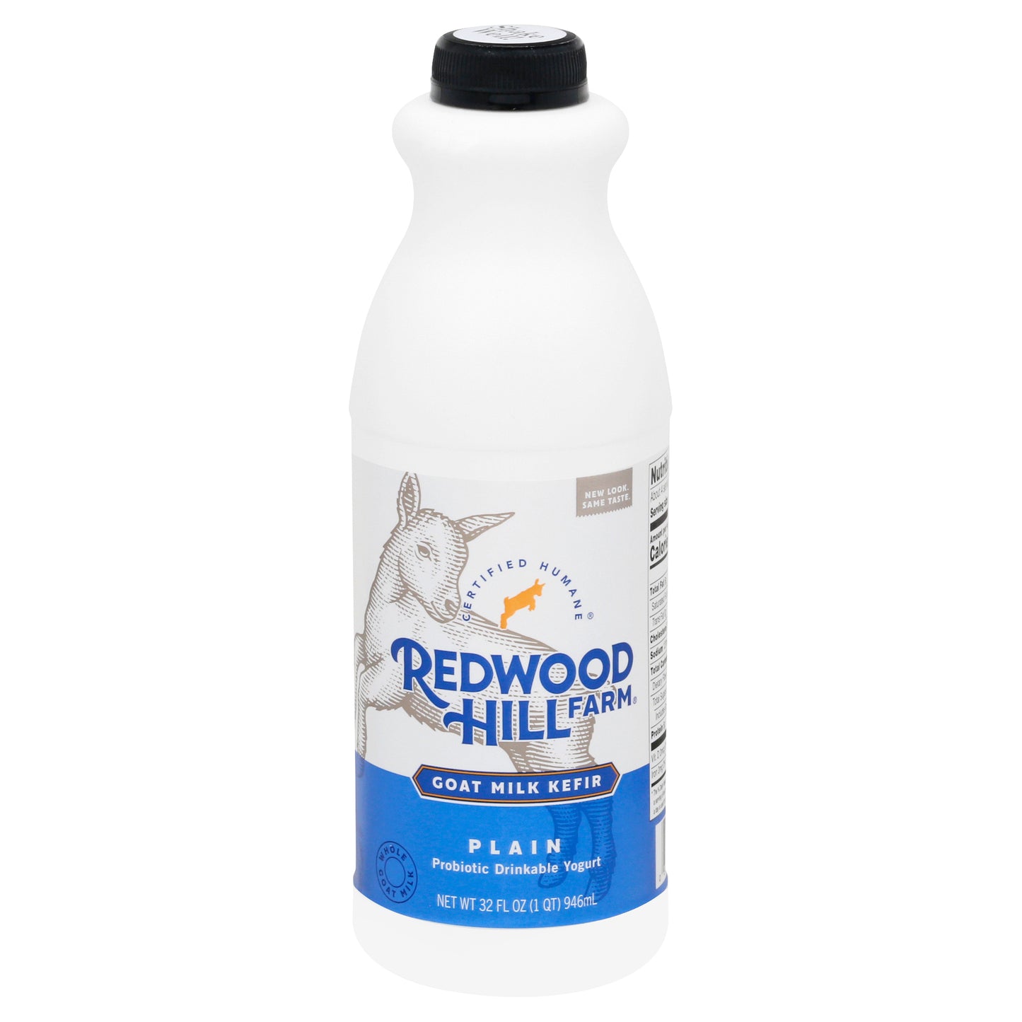 Redwood Hill Farm Plain Goat Milk Kefir 32 oz