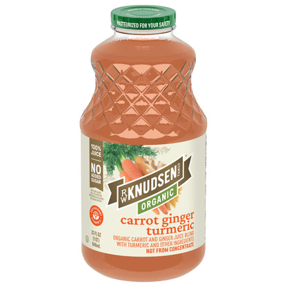 RW Knudsen Family Organic Carrot Ginger Turmeric Juice Blend 32 fl oz