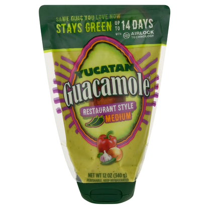 Yucatan Medium Restaurant Style Guacamole 12 oz
