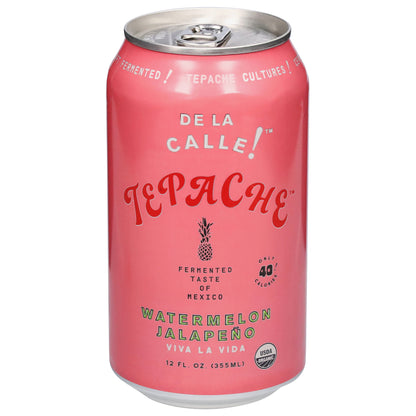 De La Calle! Watermelon Jalapeno Fermented Beverage 12 fl oz