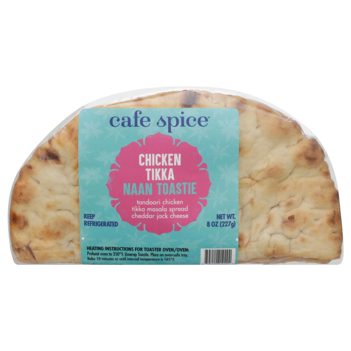 Chicken Tikka Naan Toastie