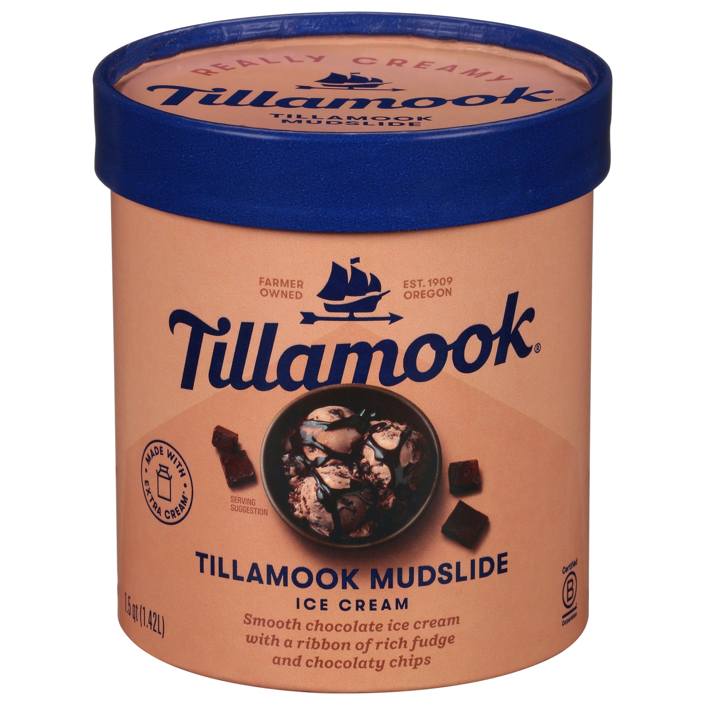 Tillamook Mudslide Ice Cream 1.5 qt