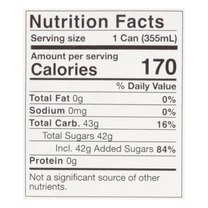 Virgil's Soda Smarter Cola Soda 4 - 12 fl oz Cans