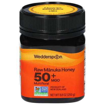 Wedderspoon 50+ MGO Raw Manuka Honey 8.8 oz