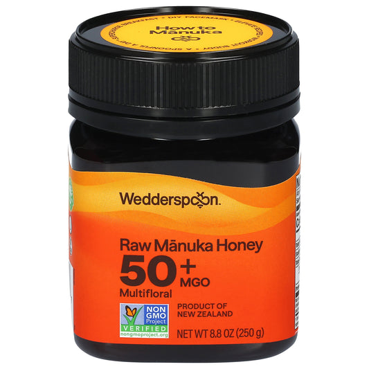 Wedderspoon 50+ MGO Raw Manuka Honey 8.8 oz