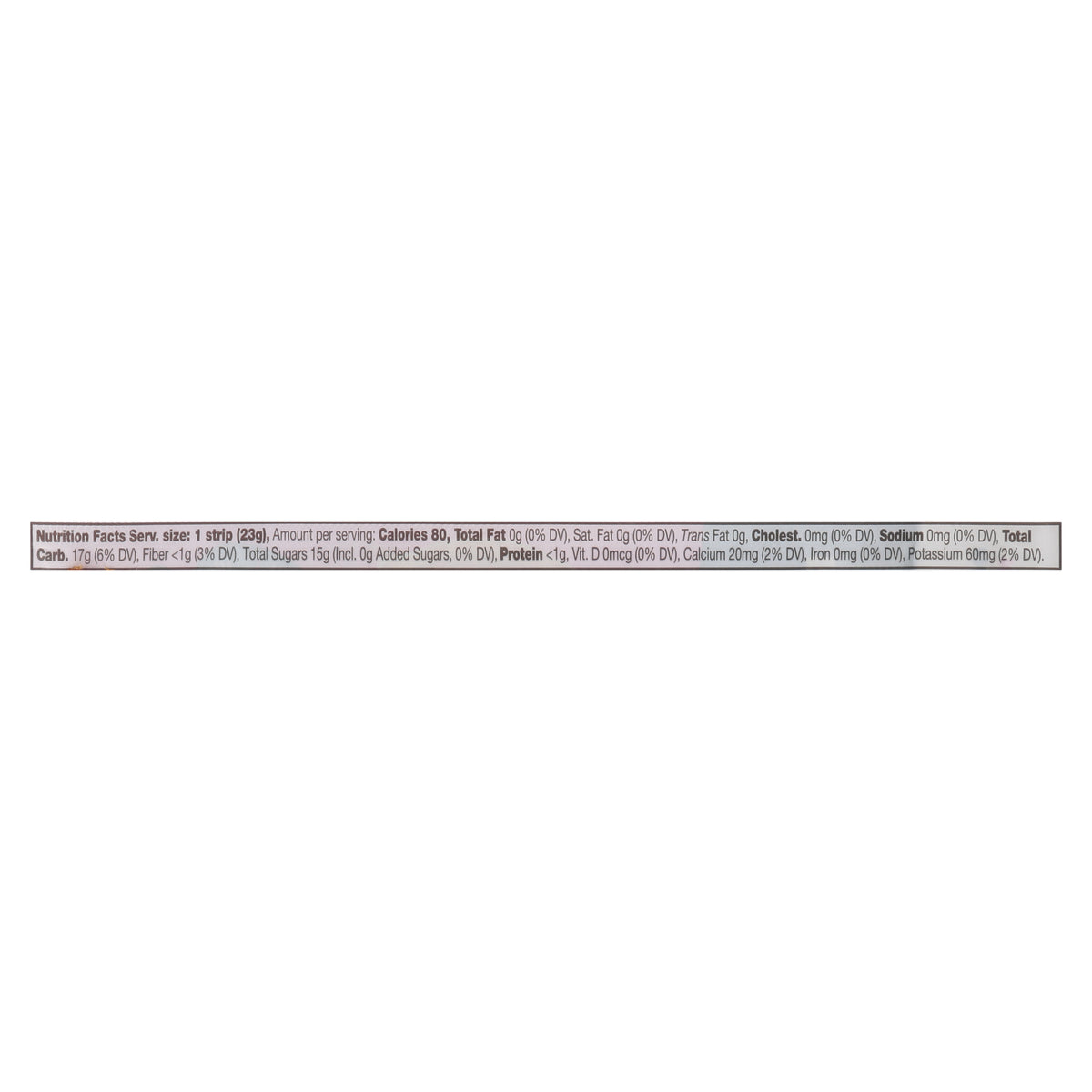 Solely Organic Mango & Raspberry Fruit Jerky 0.8 oz