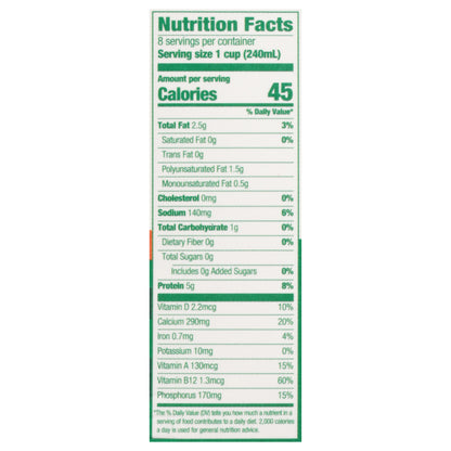 Good Karma Unsweetened Flaxmilk + Protein 64 fl oz