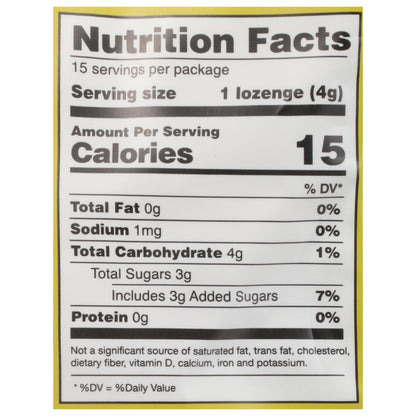 Melora Manuka Honey Lemon Lozenges 15 ea