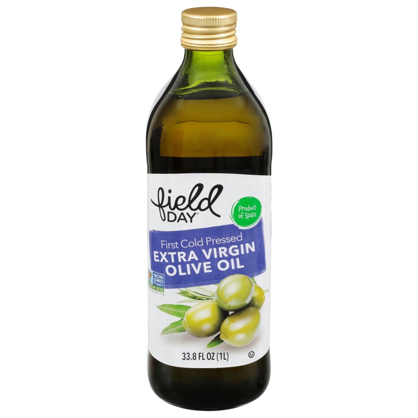 Field Day First Cold Pressed Extra Virgin Olive Oil 33.8 fl oz