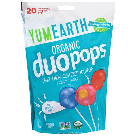 YumEarth Organic Duo Pops 20 Each