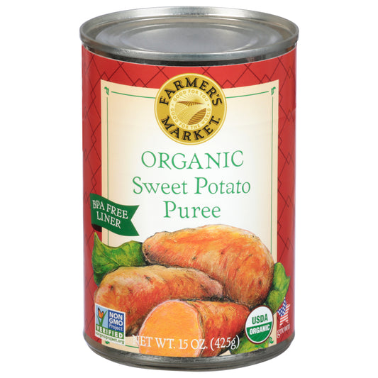 Farmer's Market Organic Sweet Potato Puree 15 oz