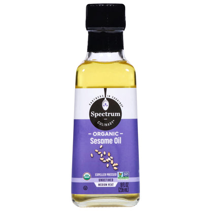 Spectrum Culinary Organic Sesame Oil 8 fl oz