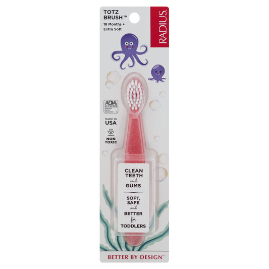 Radius Totz Brush Extra Soft Toothbrush 1 ea