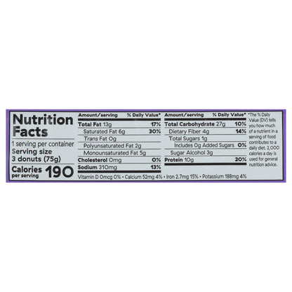 Drumroll Chocolate Glazed Donuts 2.6 oz