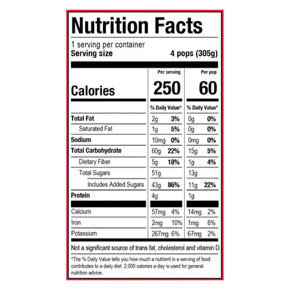 Chloe's Dark Chocolate Pops