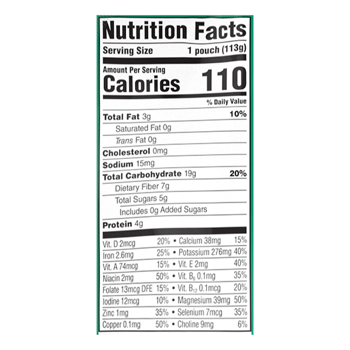 Cerebelly Organic White Bean Pumpkin Apple 4oz