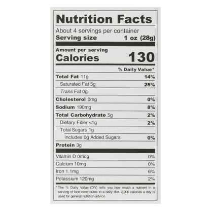 Nuts for Cheese Organic & Dairy-Free Super Blue Fermented Cashew Product 4.2 oz