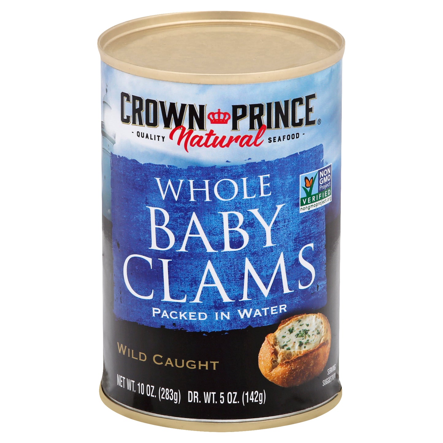 Crown Prince Whole Baby Clams 10 oz