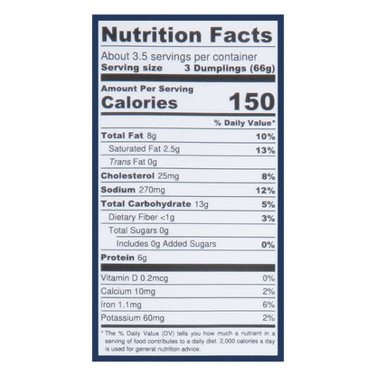 Laoban Dumplings Pork & Chive Dumplings 8 oz