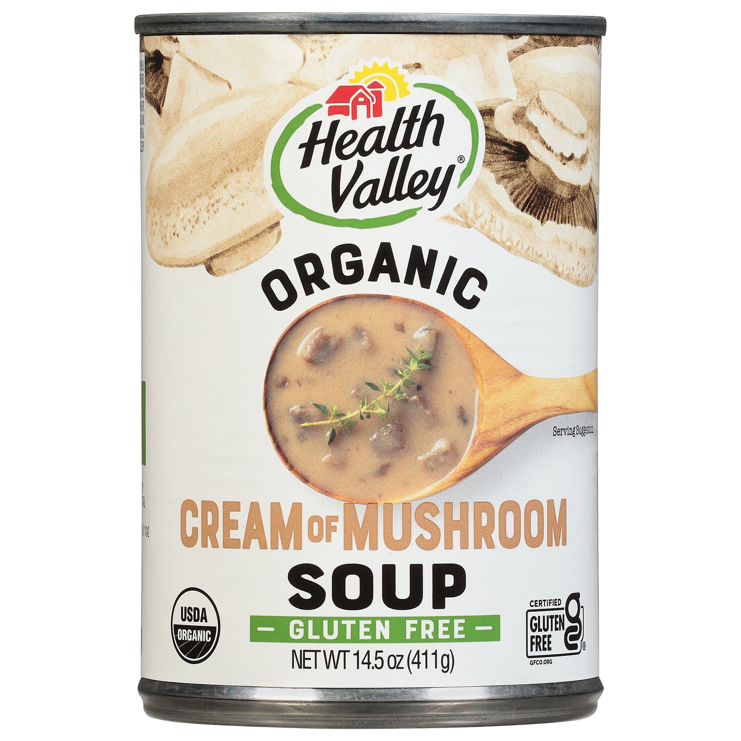 Health Valley Organic Cream of Mushroom Soup 14.5 oz