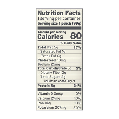 Serenity Kids Grass Fed Bison with Organic Kabocha Squash & Spinach Pouch, 3.5oz