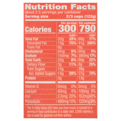 Cosmic Bliss Dairy-Free Organic Chocolate Peanut Butter Frozen Dessert 14 fl oz