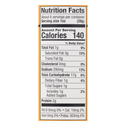 The Good Crisp Company Gluten Free Aged White Cheddar Potato Crisps 5.6 oz