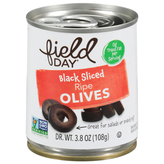 Field Day Black Sliced Ripe Olives 3.8 oz