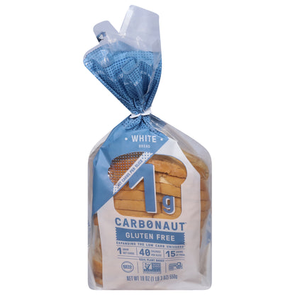 Carbonaut White Gluten Free Bread 19 oz