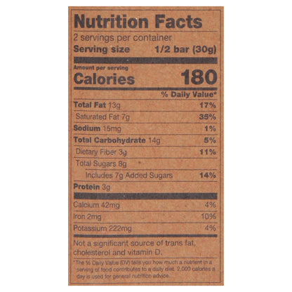 Hu Organic 70% Cacao Cashew Butter + Raspberry Dark Chocolate 2.1 oz